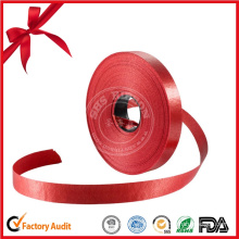 Wholesale Custom Red Ribbon Roll for Gift Decorative